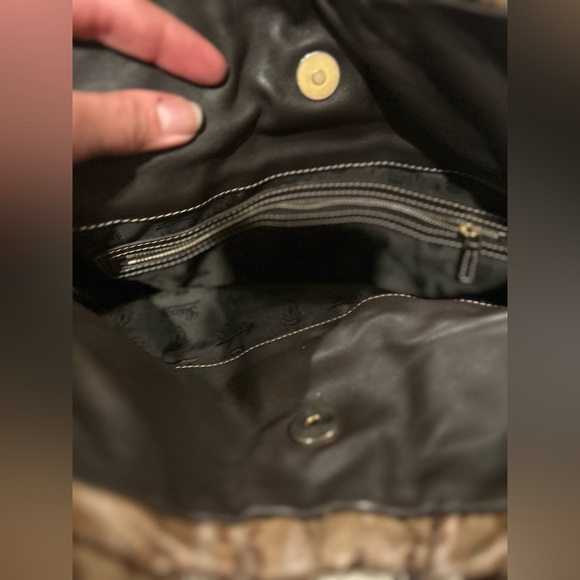 VINTAGE GUCCI GG crystal canvas small Hysteria hobo - Picture 7 of 14